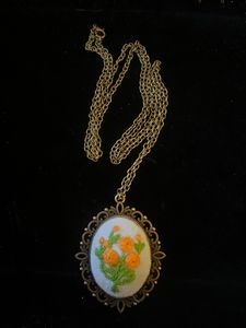 1. Orange flowers