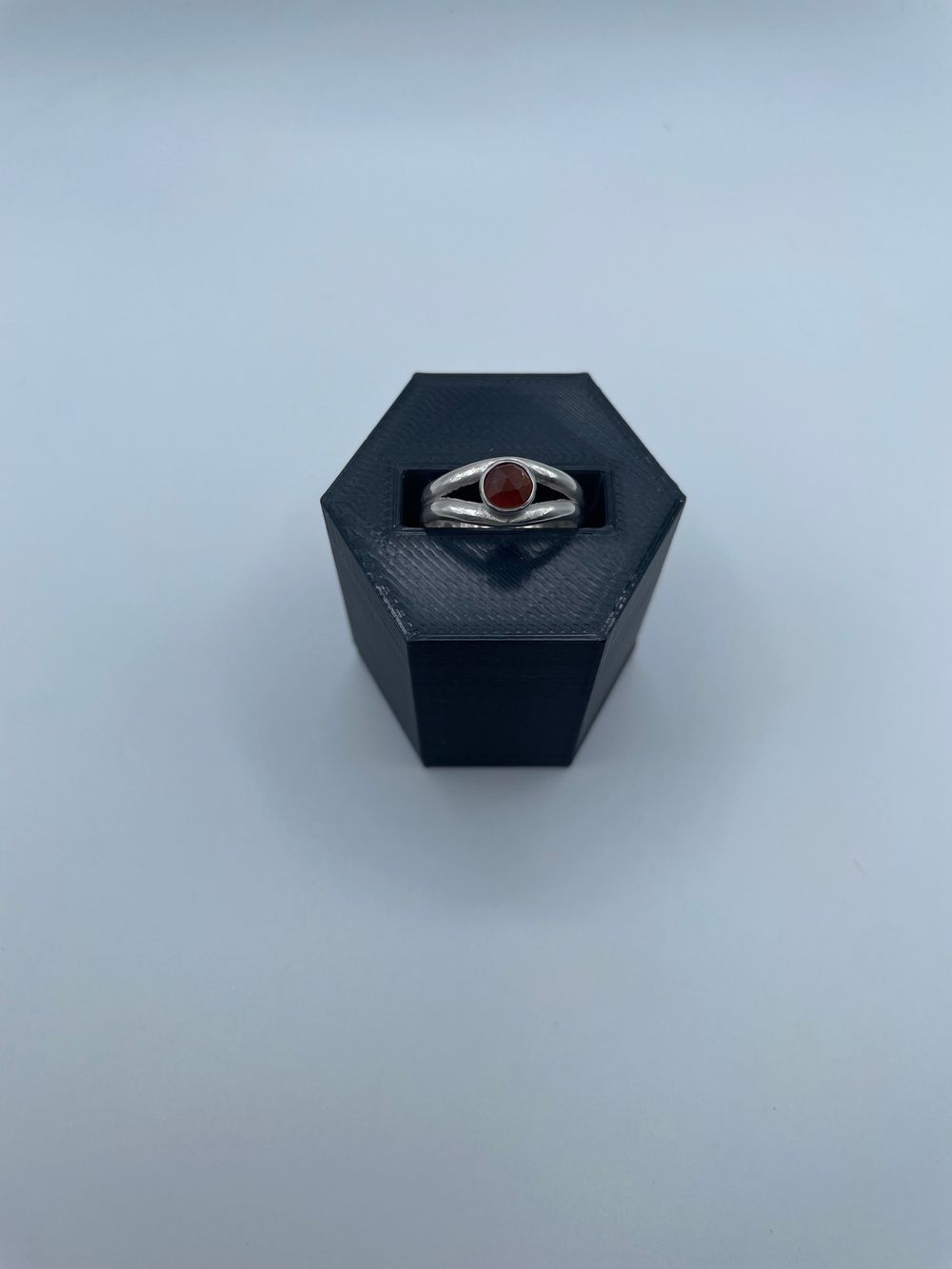 Orange Kyanite Ring, Size 5.5