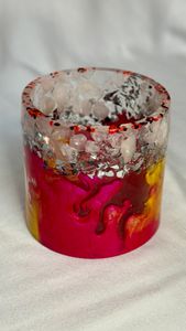 Pink/ yellow rose quartz 