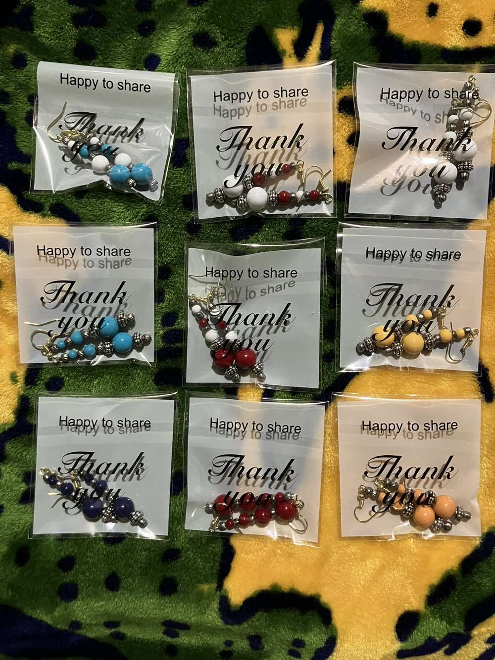 Bead Earrings