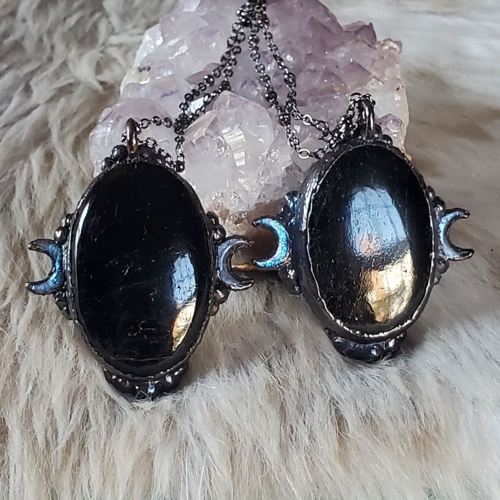 Shadow Ward - Black Tourmaline Necklace