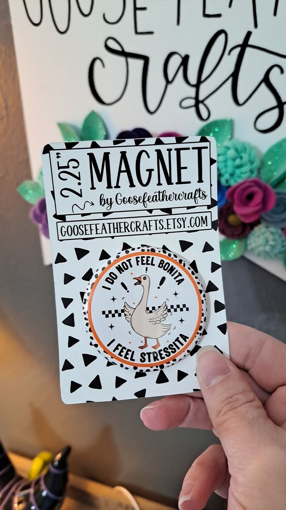 Novelty Magnet --- 2.25" Round Magnet
