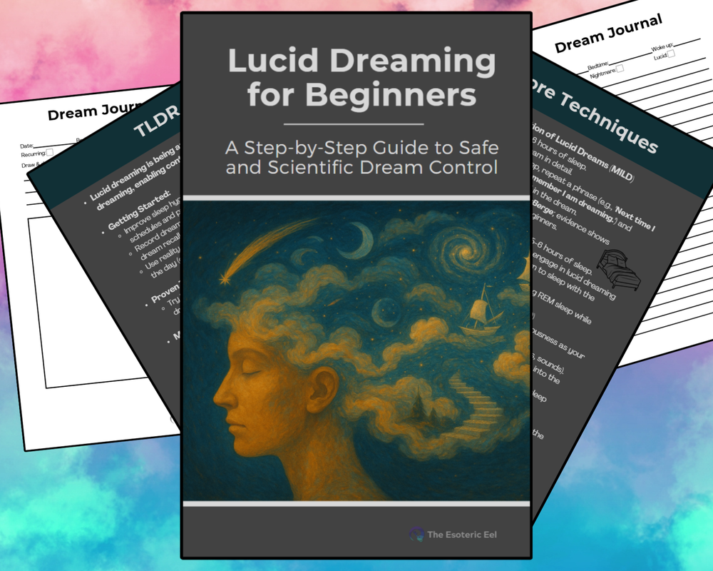 Lucid Dreaming Guide & Journal: Clear Steps + Printables