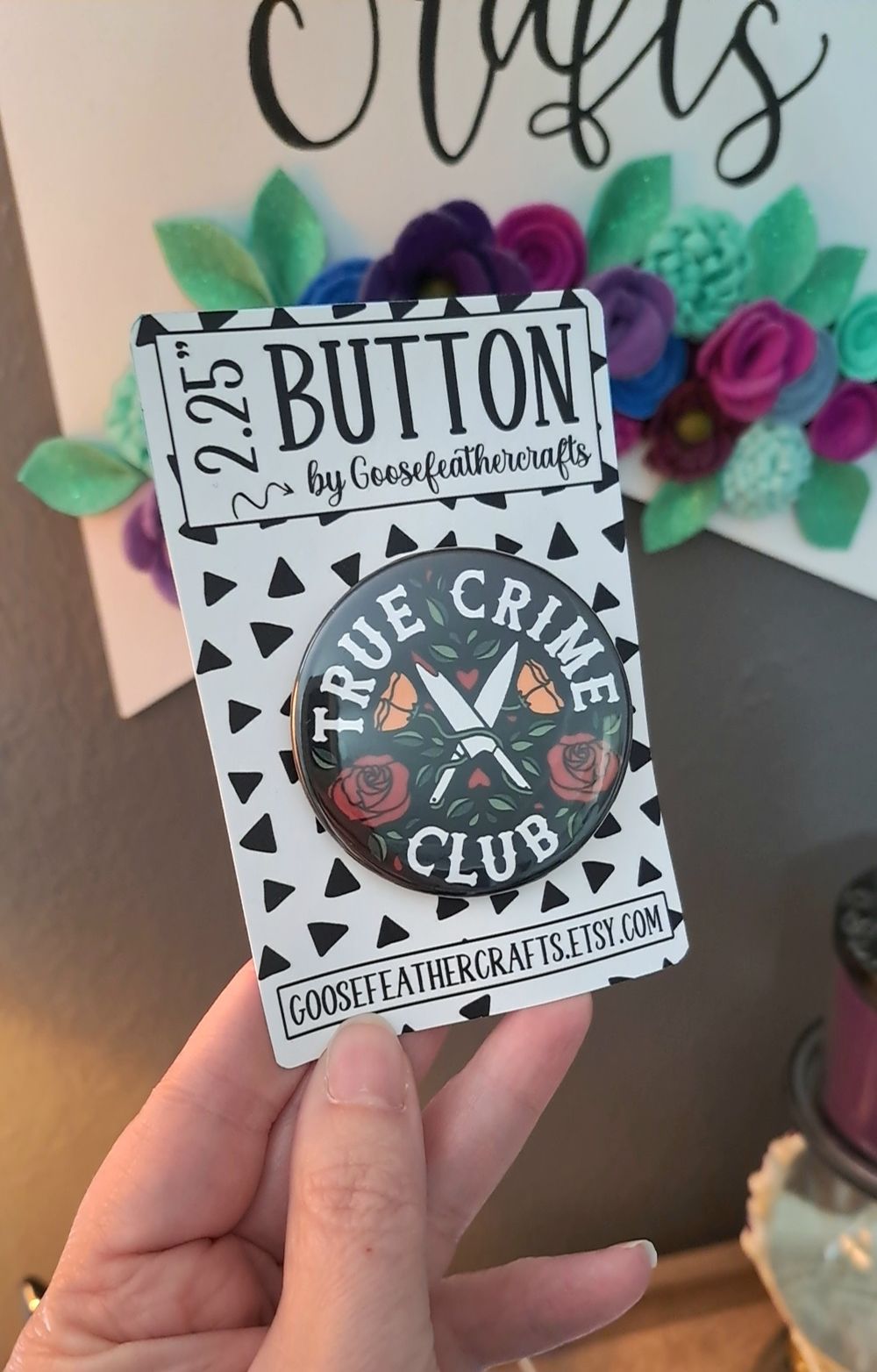 Novelty Button --- 2.25" Round Button