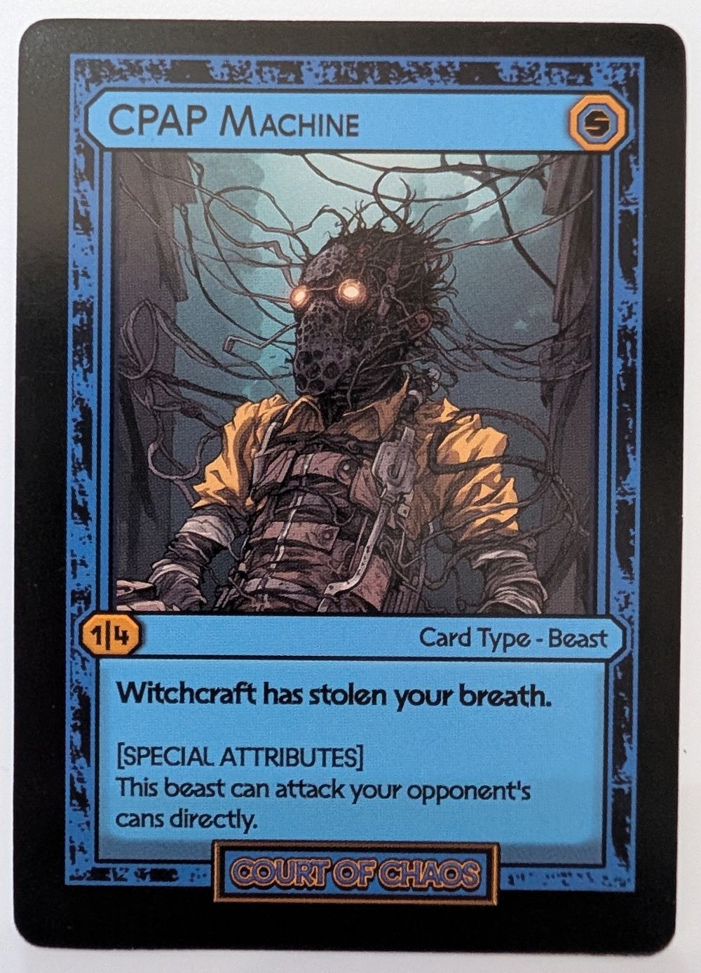 CPAP Machine - Divorced Dads Court of Chaos Deck Card