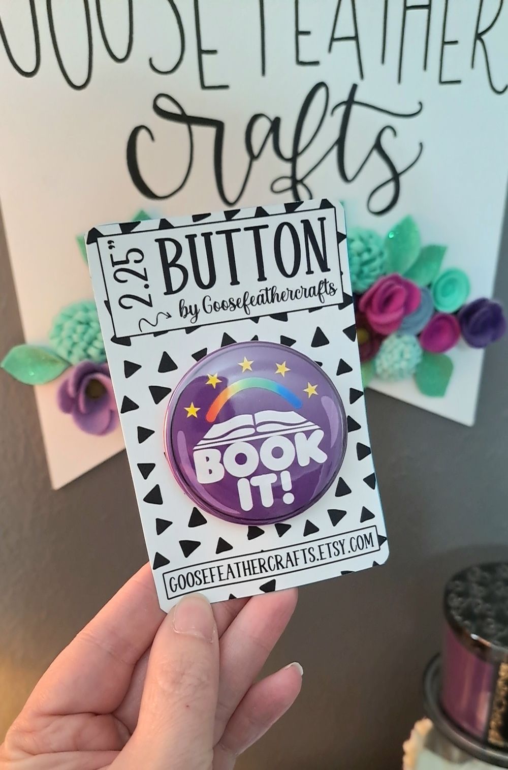 Novelty Button --- 2.25" Round Button