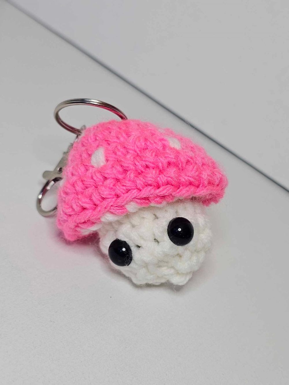Crochet Mushy Pop with Keychain