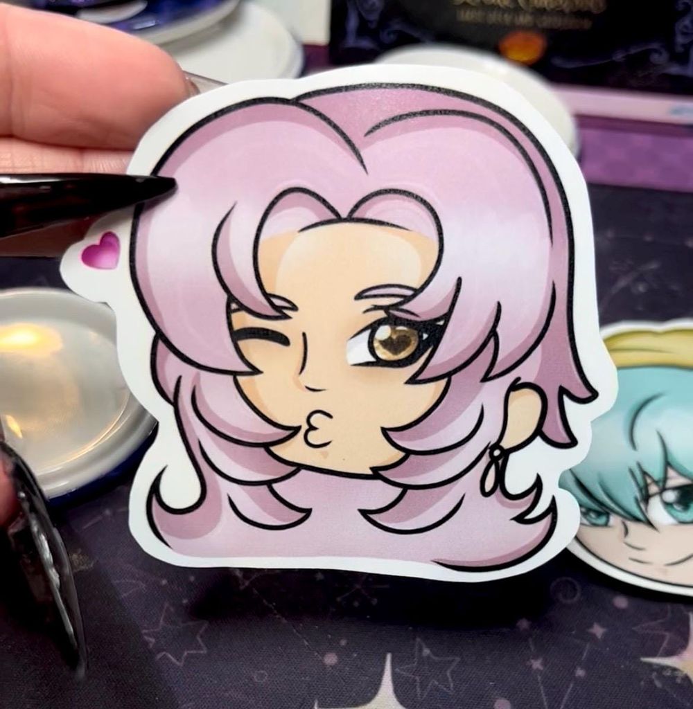 KPDH Little Soda Pop Saja Boys Chibi Head Sticker (Romance)