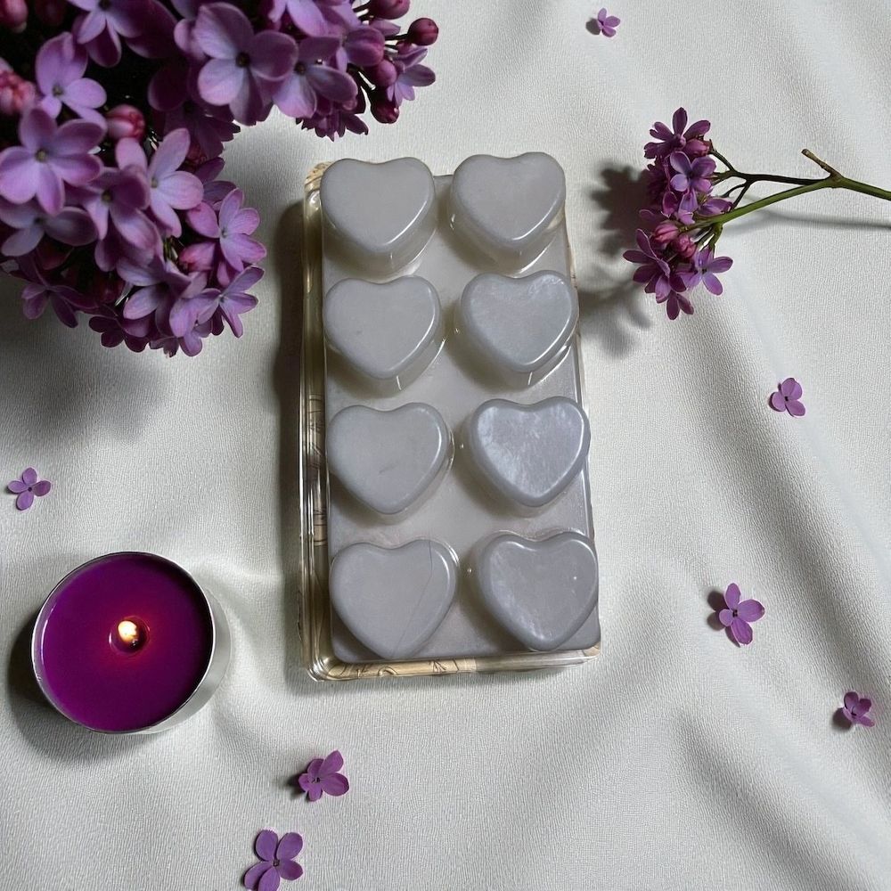 Lilac OG Heart Mold Wax Melts