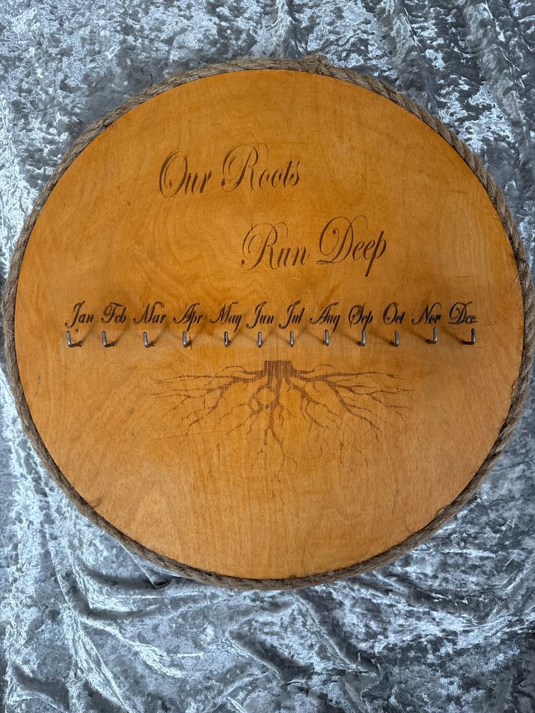 Our roots birthday/anniversary calendar 