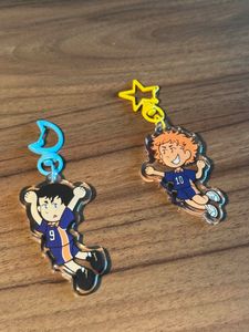 Kageyama beside Hinata (the Freak Quick duo!)
