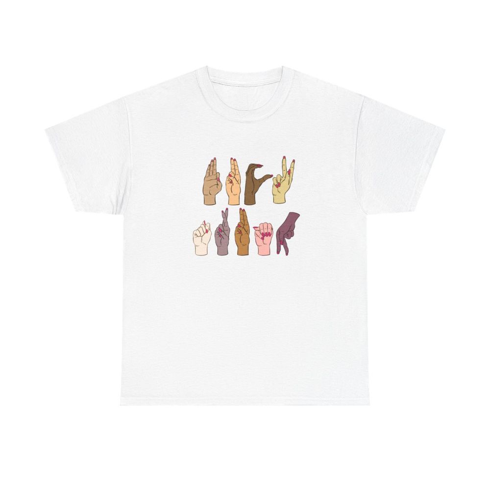 Diverse Hands Unisex Heavy Cotton Tee 