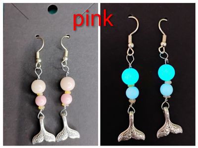 Pink/aqua glo