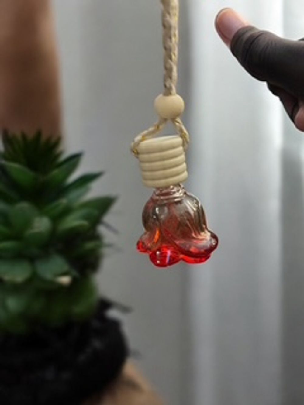 Red Rose Air Freshener 