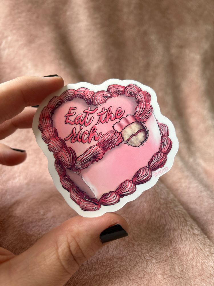 Eat the Rich sticker