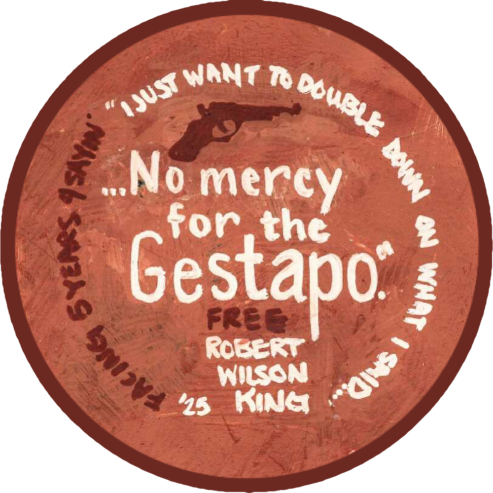Free Robert King "No Mercy for the Gestapo" 