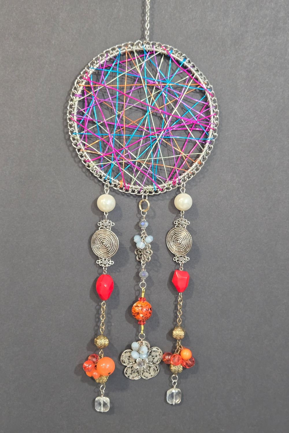 Multicolor Wire Suncatcher