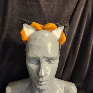 Nick Wilde ears: Small size ear with added sewn details