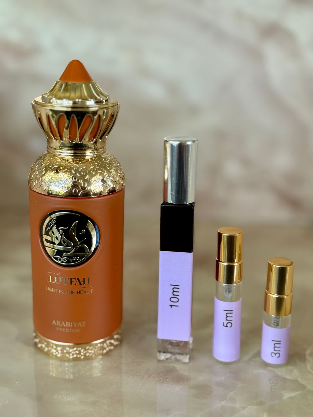 Lutfah Light in the Heart Arabiyat Prestige Perfume Sample