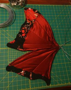 Previous premade wing-during construction-Style2