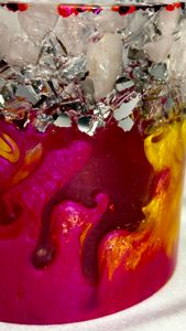 Pink/yellow rose quartz 