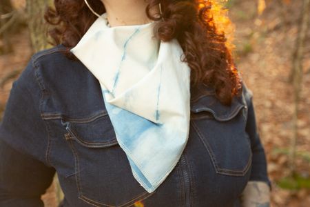 One way to wear your bandanna 