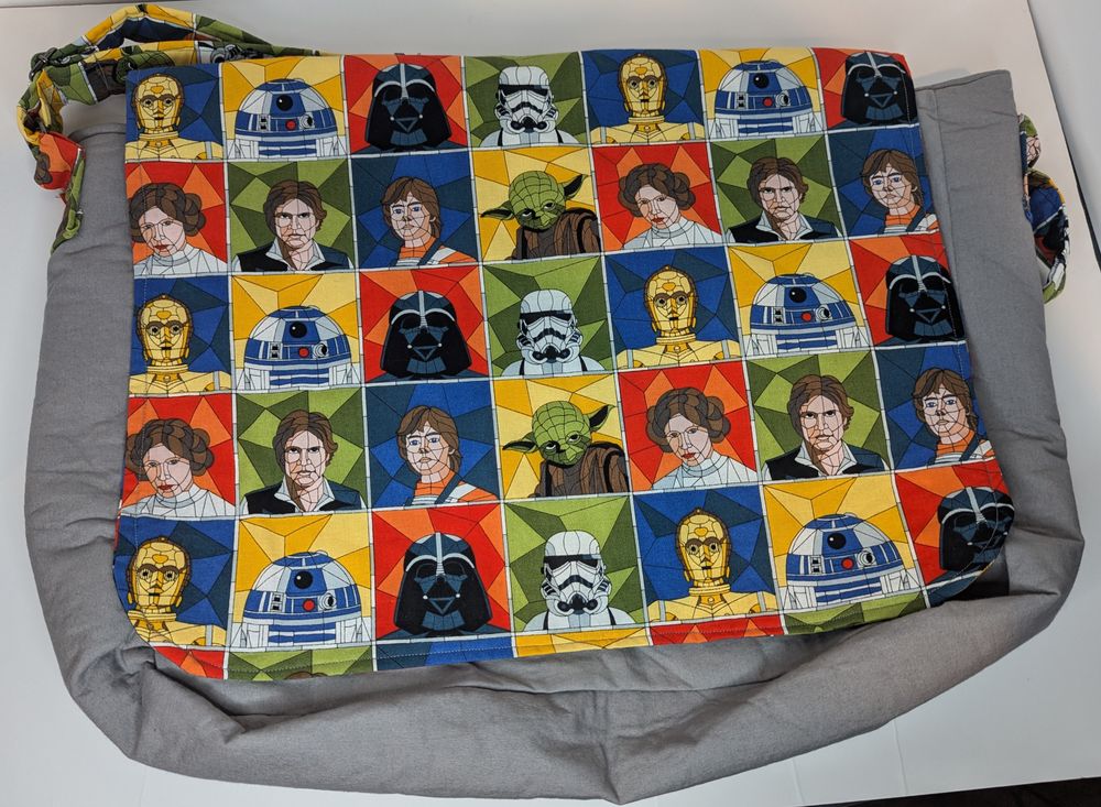 Stained Glass Star Wars Messenger Bag