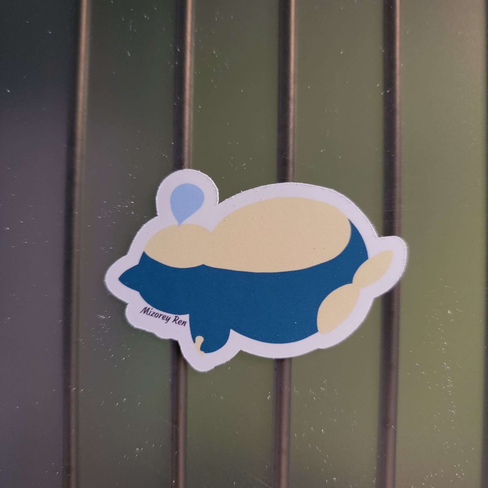 Pokemon Snorlax Sticker
