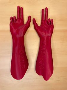 As Above So Below Hands Only - Blood Red