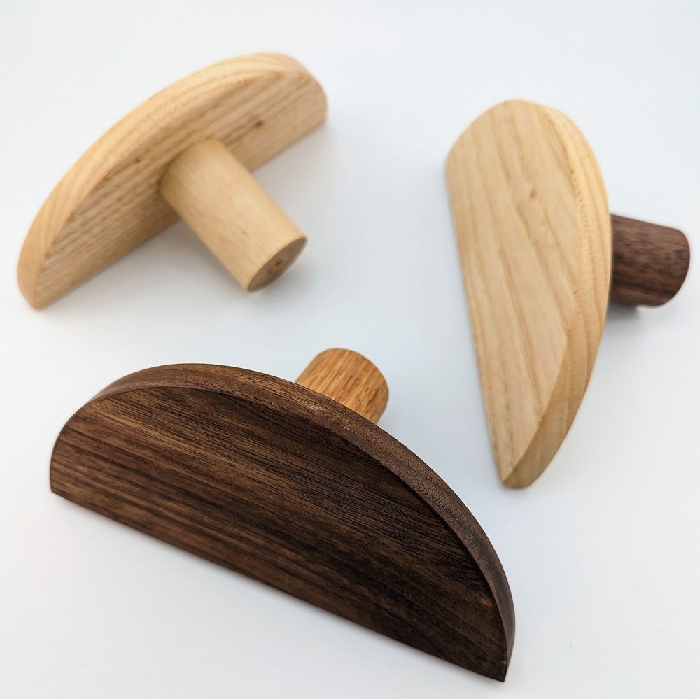 Handcrafted Hardwood Cap Hanger / Hat Rack