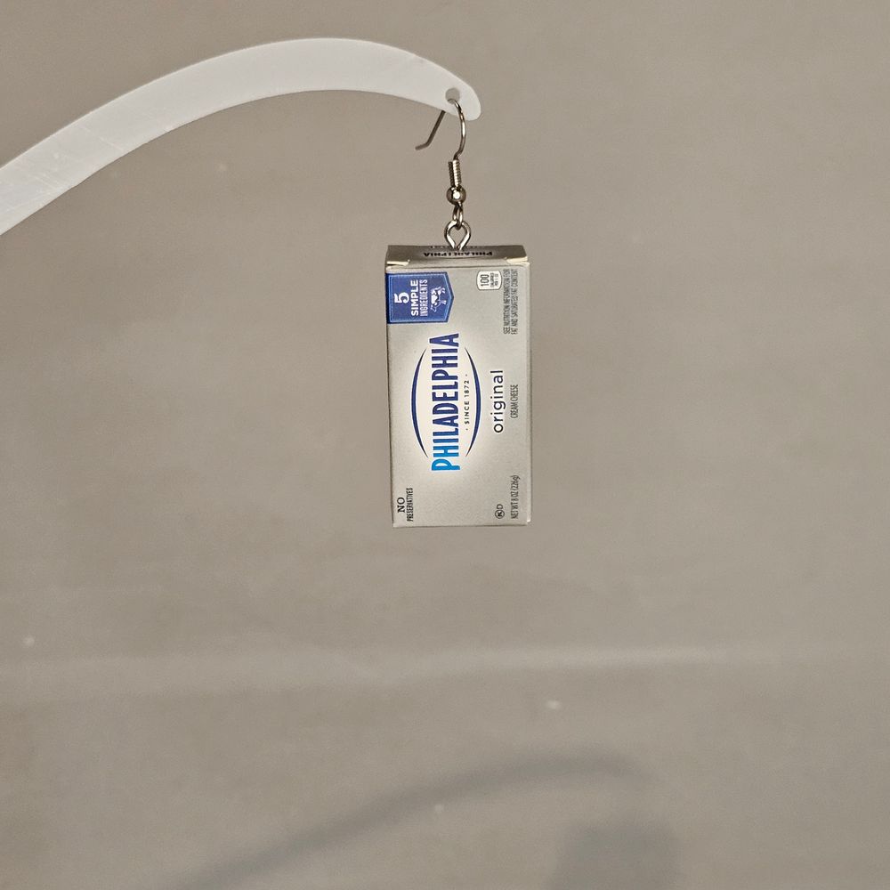 Item #56 Cream Cheese Earring