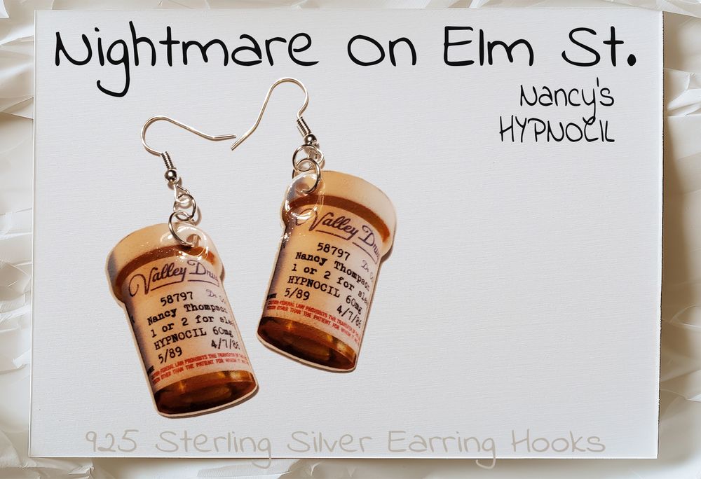 HYPNOCIL Nightmare On Elm Street Earrings 