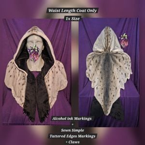 Waist Length Coat Only with Add ons