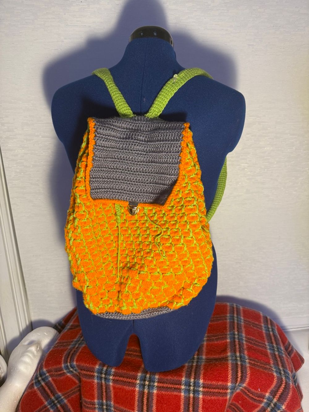 Tiny Pumpkins Crochet Backpack