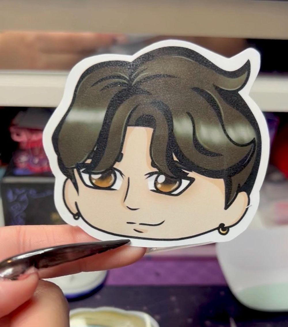 KPDH Little Soda Pop Saja Boys Chibi Head Sticker (Jinu)