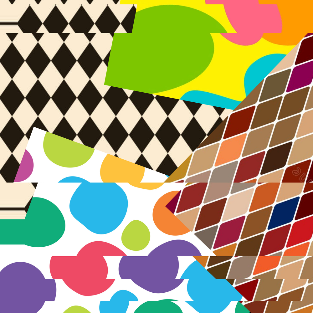 Clown Background Collage