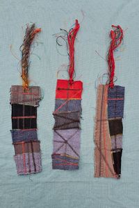 Denim bookmark 3-pack