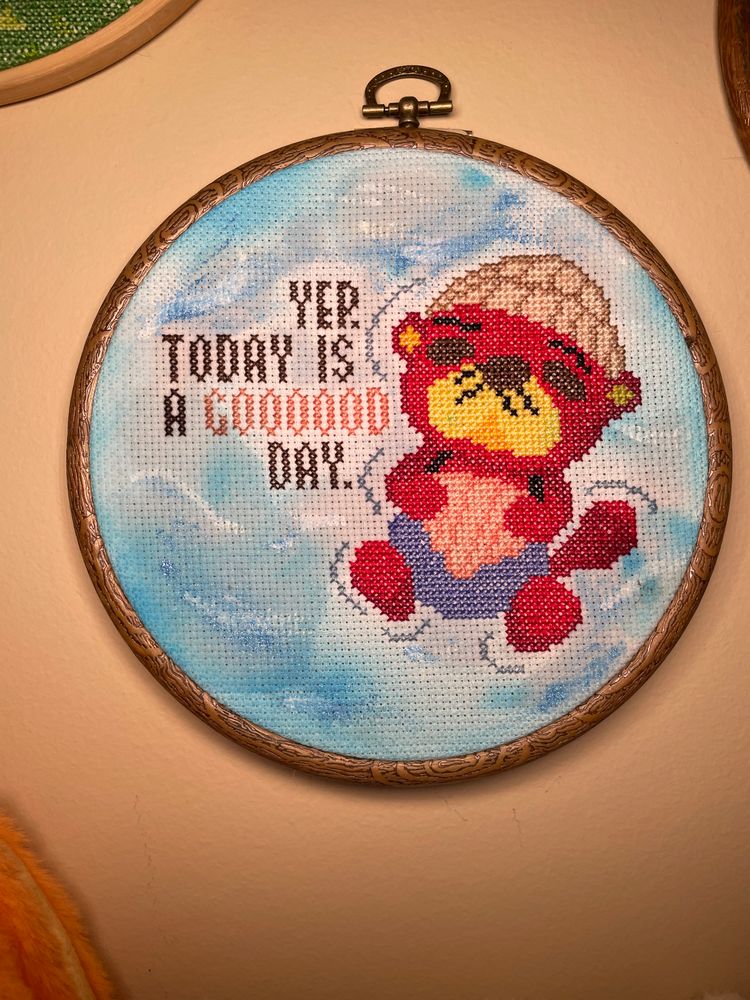 Animal Crossing Pascal Cross Stitch