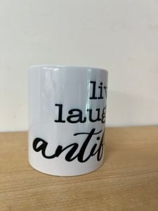 Live Laugh Antifa Mug