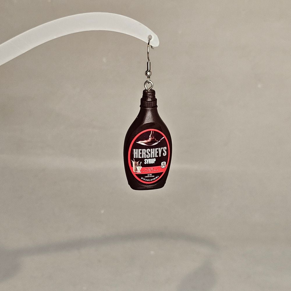 Item #41 Chocolate Syrup Earring