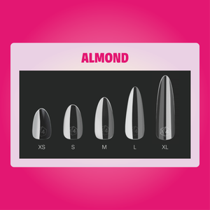 almond shape and length
