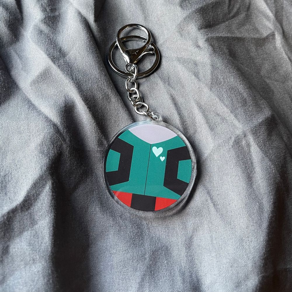Deku Hero Suit Keychain