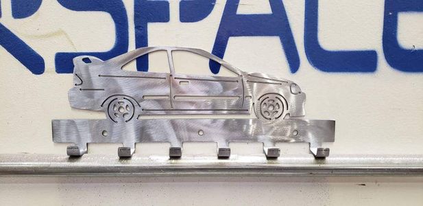 Honda civic ej8 wall hanging key holder - Martin Metalworks