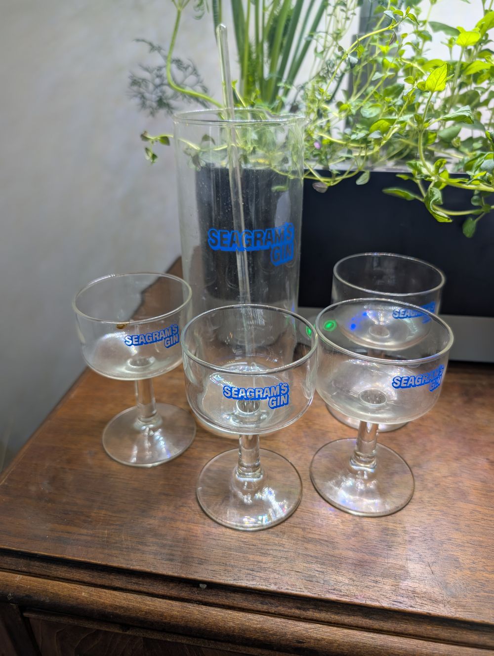 Seagram's Vintage Martini Bar Set