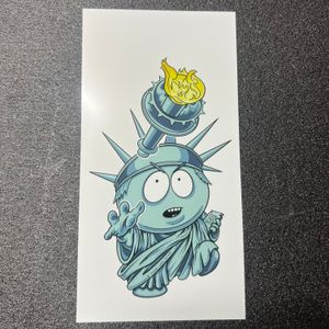 Big Cartman Liberty sticker variant @5.5”x3.5”