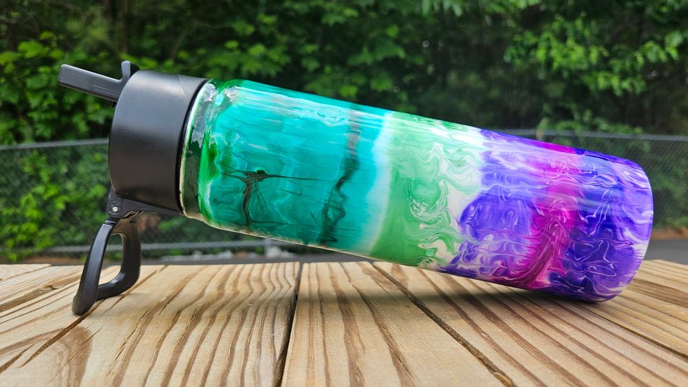 Gay Pride Water Bottle- 22oz- MLM