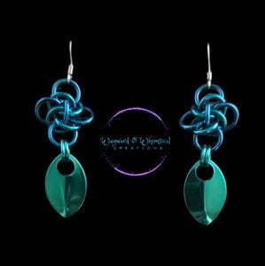 Sea Green & Peacock Blue