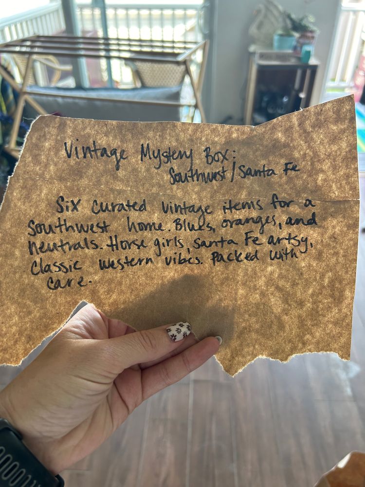 Vintage Mystery Box: Southwest Decor
