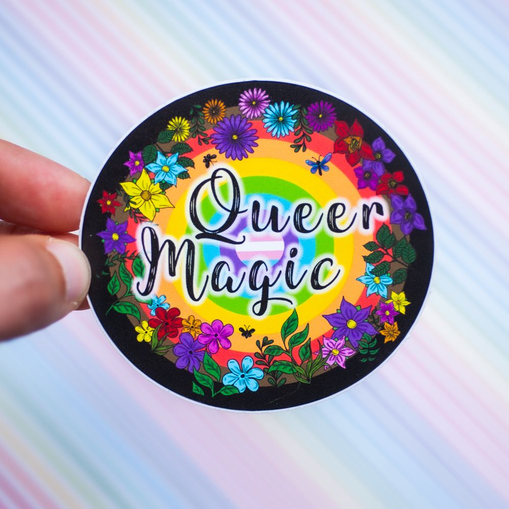 Queer magic LGBTQ+ sticker