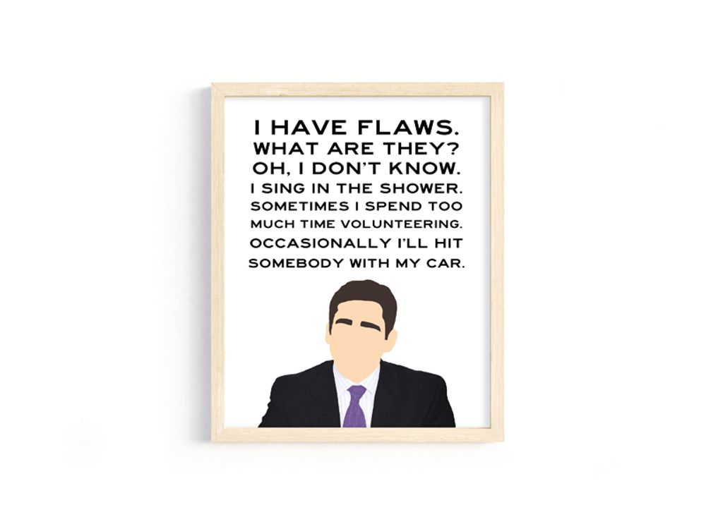 The Office Michael Scott 8x10 Digital Download